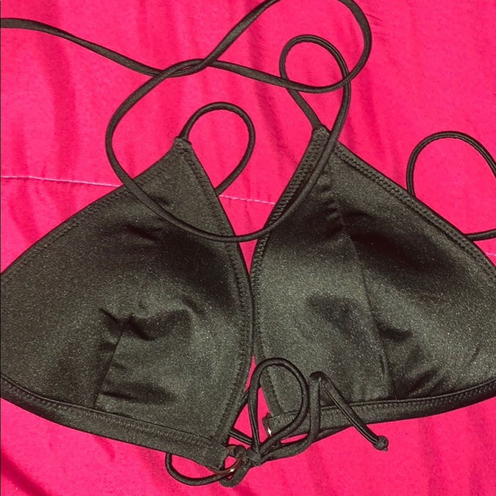pacsun green bra/bathing suit top